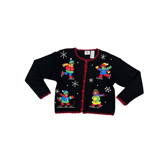 Vintage Nutcracker Christmas Sweater Size L - Picture 1 of 10